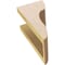 Ekena Millwork 5"W x 5"D x 10"H Wide Carmel Rough Cedar Woodgrain TimberThane Corbel, Primed Tan CORUR05X05X10CARRCPR - alternate 5
